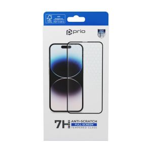 Prio 3D Anti-Scratch Tempered Glass iPhone 14 - iPhone 13 - iPhone 13 Pro