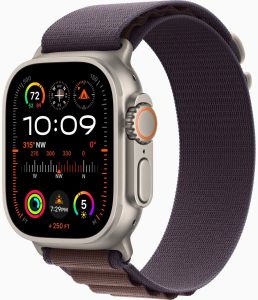 Apple Watch Ultra 2 GPS+Cellular 49mm Titanio con Cinturino Alpine Loop M Indigo EU